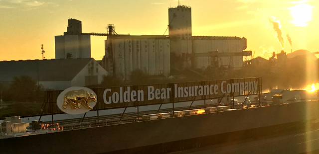 Rooftop Sign and Engineering for Golden Bear Insurance Co